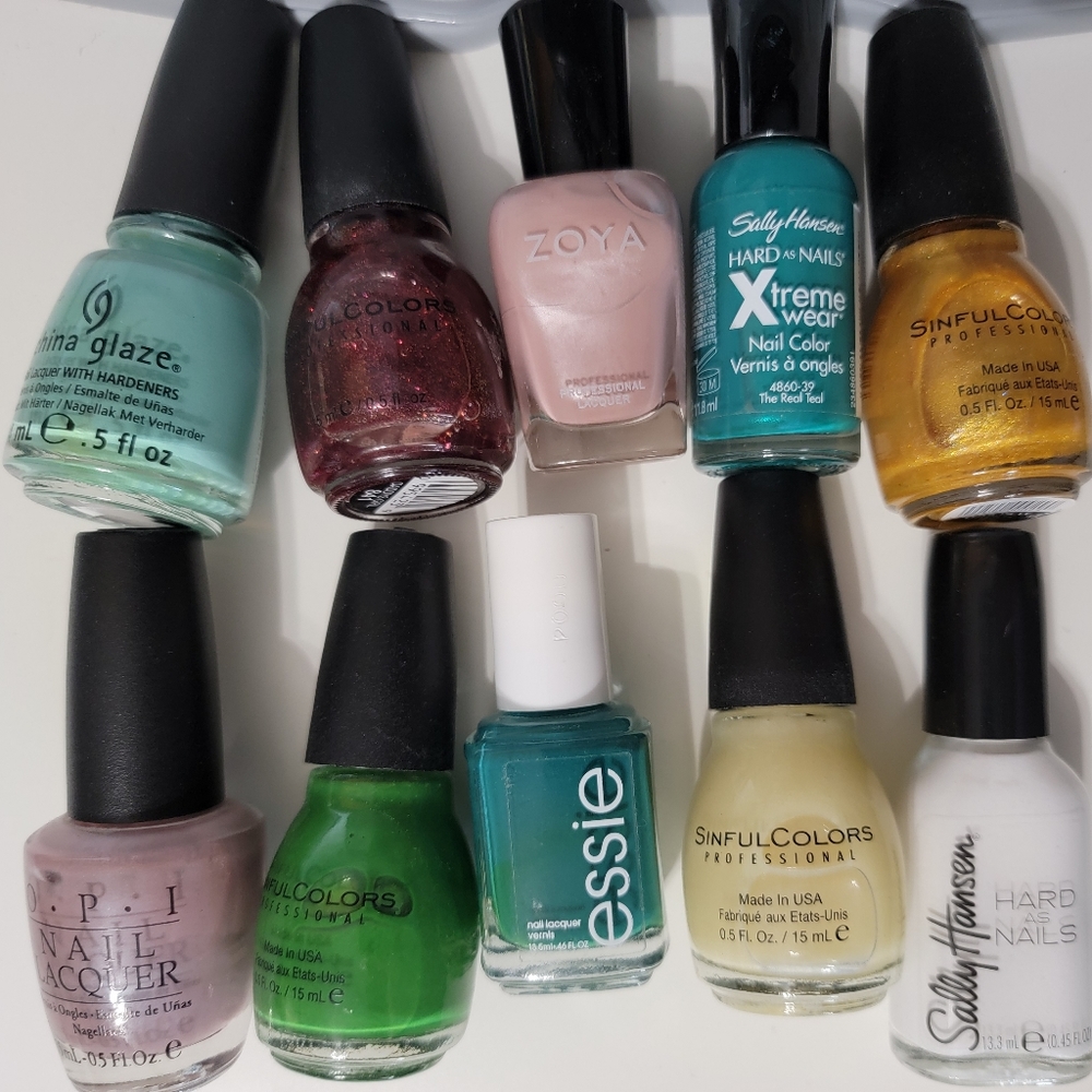 Nailpolish lot x10
